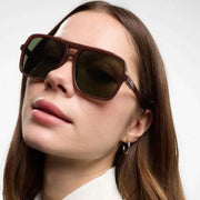 Barner Jake Glossy Solbriller - Kakaobrun