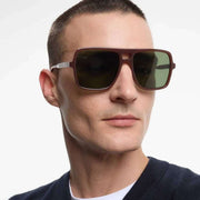 Barner Jake Glossy Solbriller - Kakaobrun