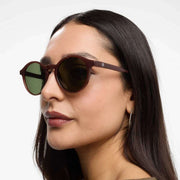 Barner Le Marais Glossy Solbriller - Kakaobrun