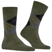 Burlington Dundee Socks - Grøn/Sort