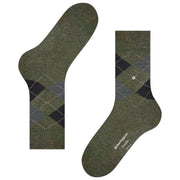 Burlington Dundee Socks - Grøn/Sort