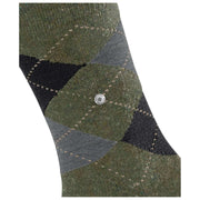 Burlington Dundee Socks - Grøn/Sort