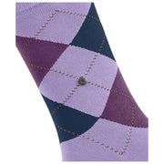Burlington Queen Socks - Lilla/Blå