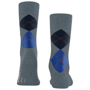 Burlington Dundee Socks - Grå/Blå