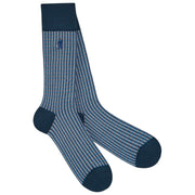 London Sock Company Shaken and Stirred 6-pars sokkebokssæt - orange/rød/brun