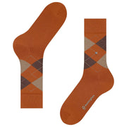 Burlington Edinburgh Sokker - Orange/Brun