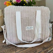 Moon Nude Teddy-pusletaske - Brun/Cream