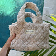 Moon Nude Teddy Mini Shopper Taske - Brun/Cream