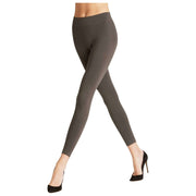 Falke Bomuld Seamless Leggings - Carbon Grey