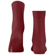 Falke Cotton Touch Sokker - Henna Rød