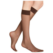Falke Matt Deluxe 20 Denier Knæhøje sokker - Brenda Brown