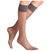 Falke Pure Matt 20 Denier Knæhøje sokker - Carbon Grey