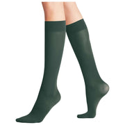 Falke Pure Matt 50 Denier Knæhøje sokker - Hunter Green