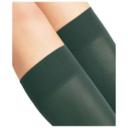 Falke Pure Matt 50 Denier Knæhøje sokker - Hunter Green