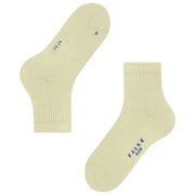 Falke Run Rib Short Socks - Tender Yel Beige