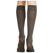 Falke Seidenglatt 40 Denier Knæhøje strømper - Carbon Grey