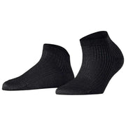 Falke Shiny Rib Sneaker Socks - Sort