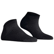 Falke Shiny Rib Sneaker Socks - Sort