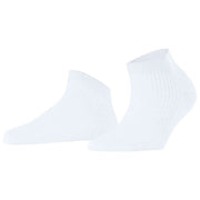 Falke Shiny Rib Sneaker Socks - Hvid