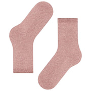 Falke Shiny Rib Sokker - Blossom Pink