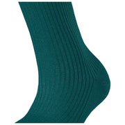 Falke Shiny Rib Sokker - Sherwood Green