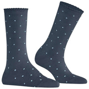 Falke Spike Dot Socks - Jeans Mel Blue