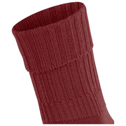 Falke Striggings Ribstøvlestrømper - Henna Rød