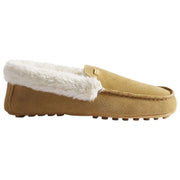Hunter Moccasin Sherpa Collar Hjemmesko - Naturlig creme