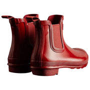 Hunter Original Gloss Chelsea Støvler - Militærrød