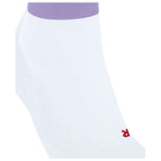 Falke RU kompressionsstabiliserende løbestrømper - Woolwhite/Lilac