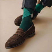 London Sock Company Highland Argyle Socks - Grøn