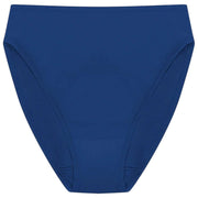 Natori Bliss Bare Cotton High Cut Brief - Mørk koboltblå