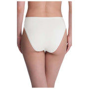 Natori Bliss Bare Cotton High Cut Brief - Elfenben