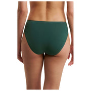 Natori Bliss Bare Cotton High Cut Brief - poleret fyrregrøn