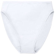 Natori Bliss Bare Cotton High Cut Brief - Hvid
