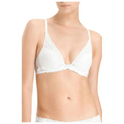 Natori Feathers Plunge T-Shirt BH - Hvid