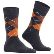 Burlington Preston Sokker - Sort/Orange