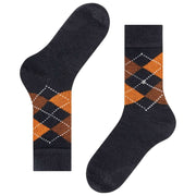 Burlington Preston Sokker - Sort/Orange