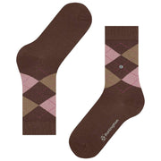 Burlington Marylebone Sokker - Brun/Beige/Pink