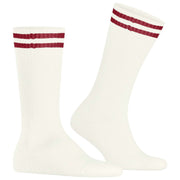 Falke Dynamic Uldsokker - Off White/Red