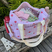 Moon Nude Strawberry Pusletaske - Pink/Rød