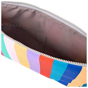 Roka Brick Lane Recycled Canvas Laptop Sleeve - Bred Multi Stripe