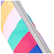 Roka Brick Lane Recycled Canvas Laptop Sleeve - Bred Multi Stripe