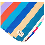 Roka Brick Lane Recycled Canvas Laptop Sleeve - Bred Multi Stripe