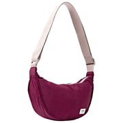 Roka Farringdon Taslon Crossbody Taske - Merlot Rød