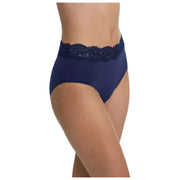 Skarlett Blue Divine Lace Trim Brief - Nocturnal Navy