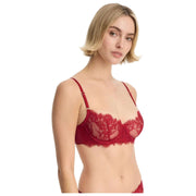 Skarlett Blue Entice Lace Balconette BH - Scarlet
