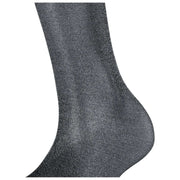 Falke Glitter 30 Denier Knæhøje sokker - Sort/Sliver