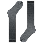 Falke Glitter 30 Denier Knæhøje sokker - Sort/Sliver