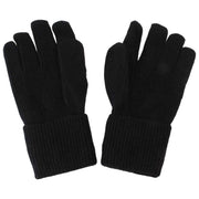 Superdry & Co Heritage Rib Strik-handsker - Sort